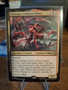 MTG - CARNAGE, CRIMSON CHAOS mtg NM Marvel's Spider-Man Rare - Picture 1 of 1