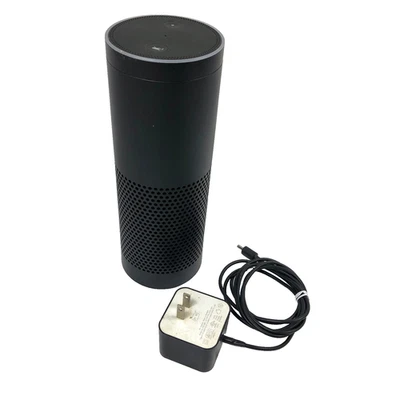 Amazon Echo Plus 1st Gen Music Speaker with Alexa Smart Home Hub ZE39KL Black - Image 1 of 4