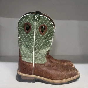 Twisted X 12" Lite Steel Toe Boot Multi Mens Size 9EE (READ DESCRIPTION) - Picture 1 of 11