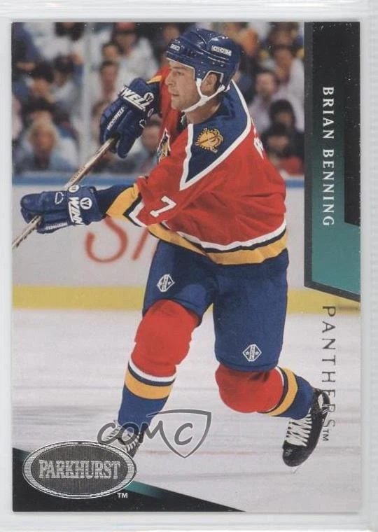 1993-94 Parkhurst Brian Benning #343 - Image 1 of 2