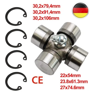 Kreuzgarnitur Kreuzgelenk für Gelenkwelle Zapfwelle Traktor Baugröße - Bild 1 von 25