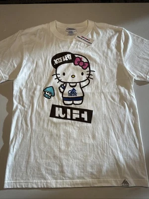 CAMISETA RARA NINTENDO SPLATOON X SANRIO HELLO KITTY TALLA L SPLATFEST NUEVA Foto 1 de 4