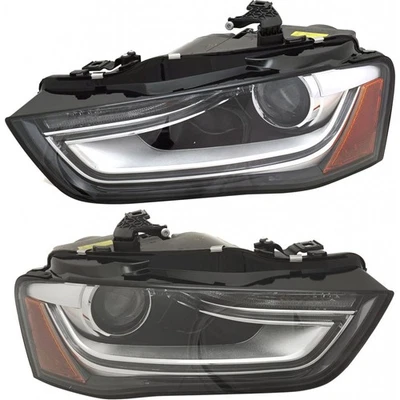 For Audi A4 Allroad Headlight Unit 2013-2016 Pair Driver and Passenger Side HID Foto 1 de 3