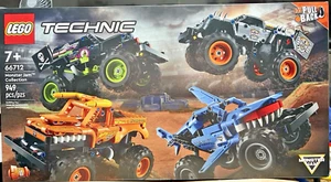 Lego 66712 Technic Monster Jam Sammlung 4 komplett separat verpackt Sets Neu in versiegelter Verpackung - Bild 1 von 5