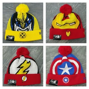 NUEVA ERA MARVEL PUNTO GORRO SOMBRERO WOLVERINE FLASH IRON MAN CAPITÁN AMÉRICA - Imagen 1 de 5