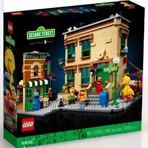 LEGO 21324 123 Sesamstraße nicht mehr im Handel erhältlich Ideas neu versiegelt großer Vogel Krümelmonster - Bild 1 von 24