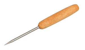 8'' Beaumont Top Quality Ice Pick with Wooden Handle and Steel Point Ice Breaker - Picture 1 of 11