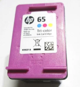 HP65 HP 65 PUSTY trójkolorowy wkład kolorowy! Nigdy nie napełniane - Zdjęcie 1 z 1
