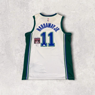 TIM HARDAWAY JR SIGNED / AUTOGRAPHED DALLAS MAVERICKS JERSEY JSA COA NICE!! - Image 1 of 3