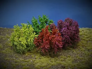 Diorama Zubehör, 1 Modellbaum- Buschgruppe, 5 - 6 cm hoch - Picture 1 of 3