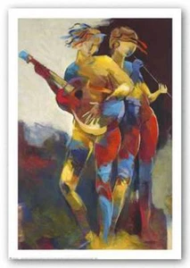 Artist Duet Len Abbott Art Print 36x24 - Photo 1/1