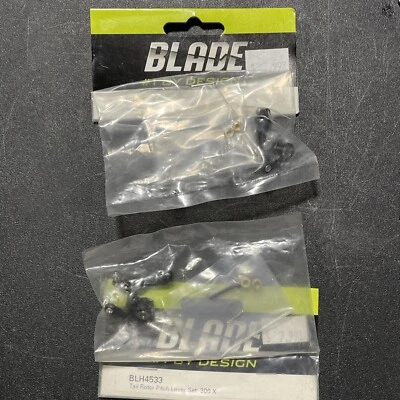 Lot Of 2 Blade BLH4533 Tail Rotor Pitch Lever Set: 300X  - Image 1 of 3