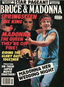 Madonna Magazin Bruce Springsteen Star Pageant Frühjahr 1986 Band 1 Nummer 6 selten - Bild 1 von 24