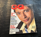 JULY 1985 GQ - GENTLEMANS QUARTERLY fashion magazine JEFF GOLDBLUM