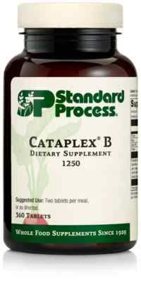 Fórmula de alimentos integrales Standard Process Cataplex B, 360 comprimidos Foto 1 de 3