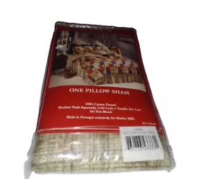 One Pillow Sham 100% Cotton Flannel - Picture 1 of 7