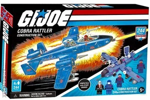 G.I. JOE Rattler Cobra Commander Destro Construction Plane HISS Skystriker Fang - Picture 1 of 4