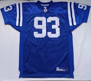 Vintage Dwight Freeney Indianapolis Colts Reebok Trikot Gr. 50 genäht - Bild 1 von 7
