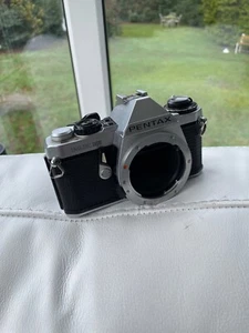 Pentax ME Super 35 mm fotocamera reflex pellicola solo corpo - Foto 1 di 21