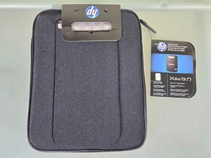HP Touchpad Ipad 9.7" Zippered Tablet Case Sleeve Graystone QB459AA - Picture 1 of 8