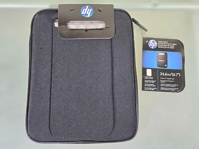 HP Touchpad Ipad 9.7" Zippered Tablet Case Sleeve Graystone QB459AA - Image 1 of 4
