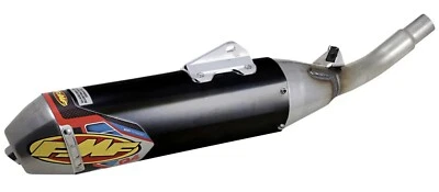 Honda CRF450X 19-25 FMF Q4 Slip-On Exhaust Pipe Spark Arrestor Silencer - 041578 - Image 1 of 2