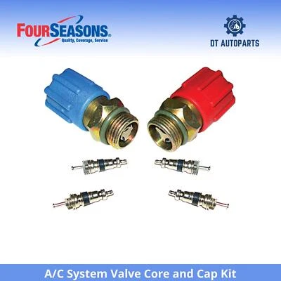 Kit de núcleo de válvula y tapa sistema de aire acondicionado BMW 850CSi 1994-1995 4 estaciones Foto 1 de 4