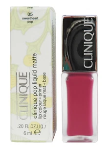 Clinique Lipstick Pop Liquid Matte Lip Colour + Primer 05 SWEETHEART POP Boxed - Picture 1 of 3