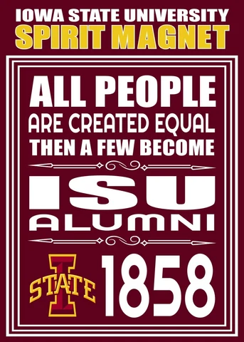 College Alumni Spirit Magnet Cover