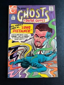 Many Ghosts of Doctor Graves #9 - Art by Ditko (Charlton, 1968) Fine- - Picture 1 of 3