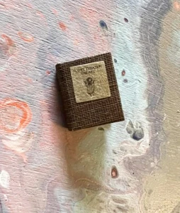 Puppet Theatre The Art Jane Bernier Signed Borrower's Press Micro Miniature Book - Picture 1 of 2