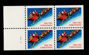 Scott 2585 29 ¢ Weihnachten Weihnachtsmann und Schlitten postfrisch kostenloser Versand in USA! - Bild 1 von 1