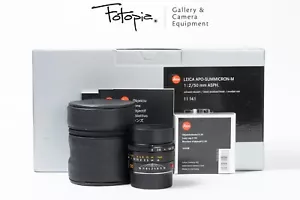 Leica APO-Summicron-M 50mm F2 ASPH - Black / 11141, full packing (97-98%new) - Picture 1 of 5