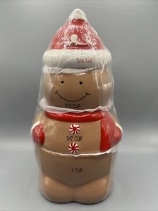 Target Bullseye’s Natale Pan di Zenzero Uomo Ceramica Misurini Impilabili NUOVO - Foto 1 di 4