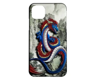 Coque pour iphone 15 14 Pro Max 13 12 11 XR XS X 7 8 6 ASIAN DRAGON 05 - Photo 1 sur 1