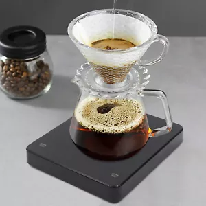 3kg/0.1g Digitale LED Waage USB Kaffeewaage mit Timer für Espresso & Barista NEW - Bild 1 von 16