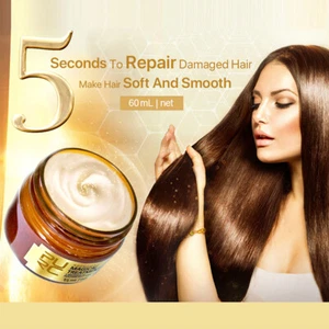 Keratin Protein Collagen Hair Mask For Dry Damaged Hair Repair Treatment Mask - Picture 1 of 14