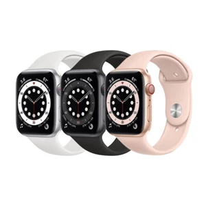 Apple Watch Series 6 44mm (GPS + Cellular) Aluminum - Very Good - Picture 1 of 6