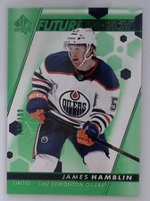 2022-23 SP Authentic Future Watch Rookies Limited Green James Hamblin /199