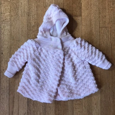 Abrigo rosa The Original Arizona Jean Company niñas niño bebé talla 12 meses Foto 1 de 4