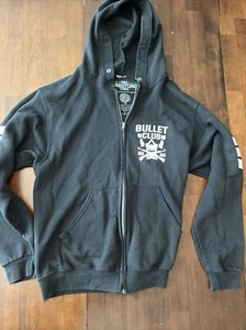 Sudadera con capucha negra para hombre Japan Pro Wrestling "Bullet Club" villano Marty Scurll M - Imagen 1 de 8