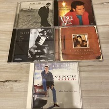 Vince Gill CD LOT Of 5 Lonesome Sound Let There Be Peace On Earth Souvenirs VG