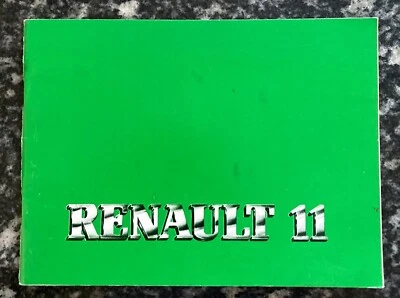 RENAULT 11 Uso e manutenzione 1986 - Immagine 1 di 3