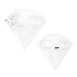 Wedding Party Home Clear Shape Transparent Plastic Candy Box Favor Decor - Picture 1 of 10