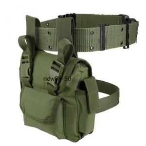 Tactical Outdoor Leg Drop Bag Practical EDC Mountaineering Waist Bag Storage Bag - Picture 1 of 12
