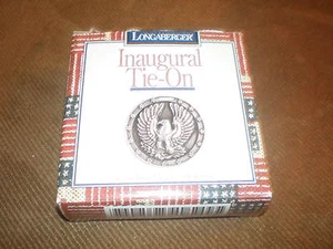 Longaberger 1997 Inaugural Basket Tie-On - Picture 1 of 1