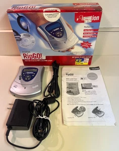 FOR PARTS - Imation RipGO MP3 WMA Player Mini Disc CD-R Burner, INCOMPLETE, READ - Picture 1 of 19