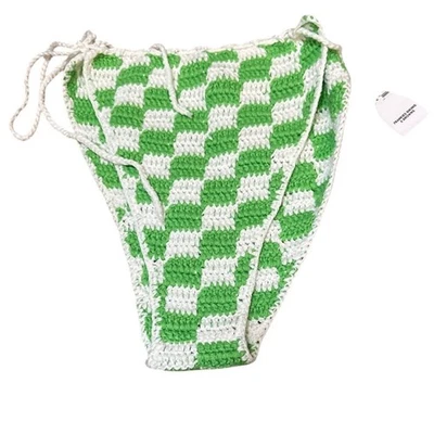 Frankies Bikinis Ingrid Crochet Bottom Size Medium New with tags - Image 1 of 4