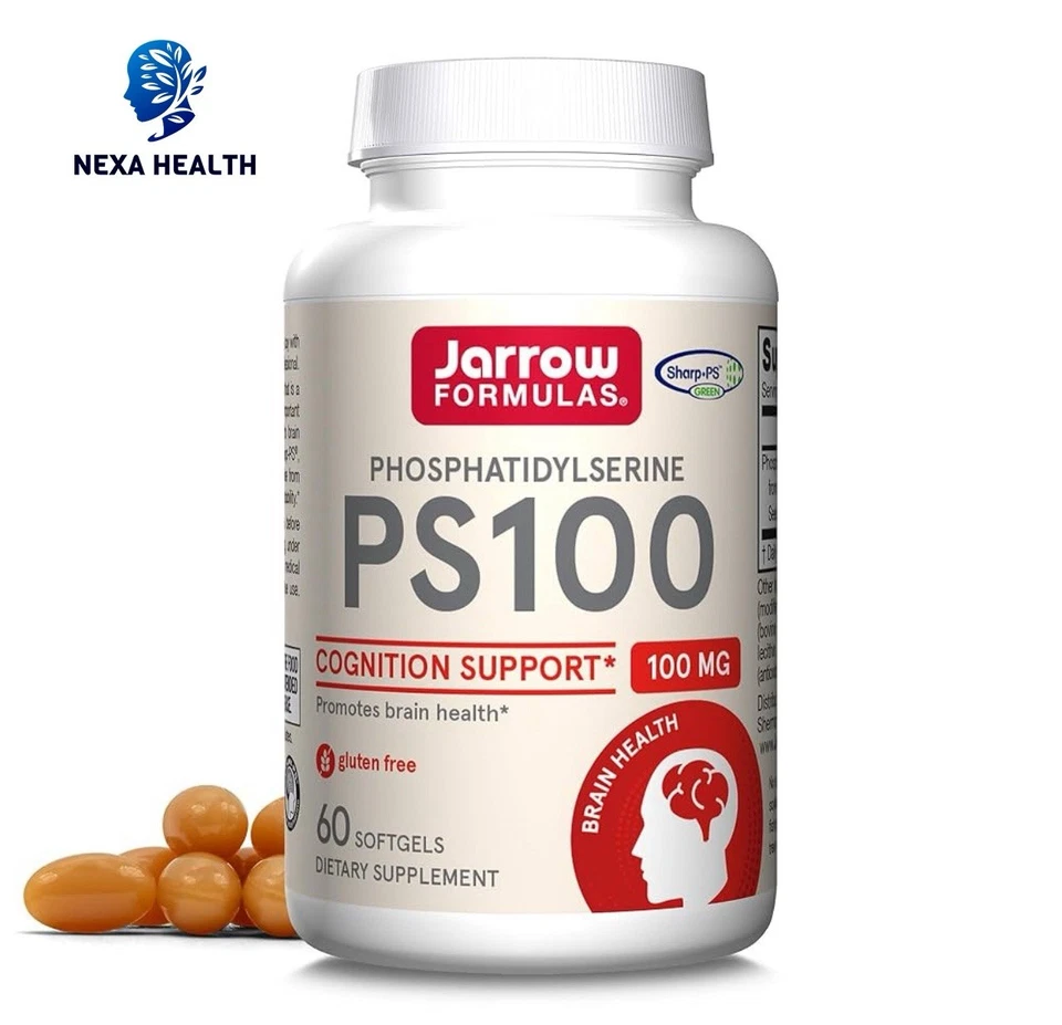Jarrow Formulas PS 100 Phosphatidylserine Cognitive Support 100 mg Exp 05/26 - Image 1 of 3