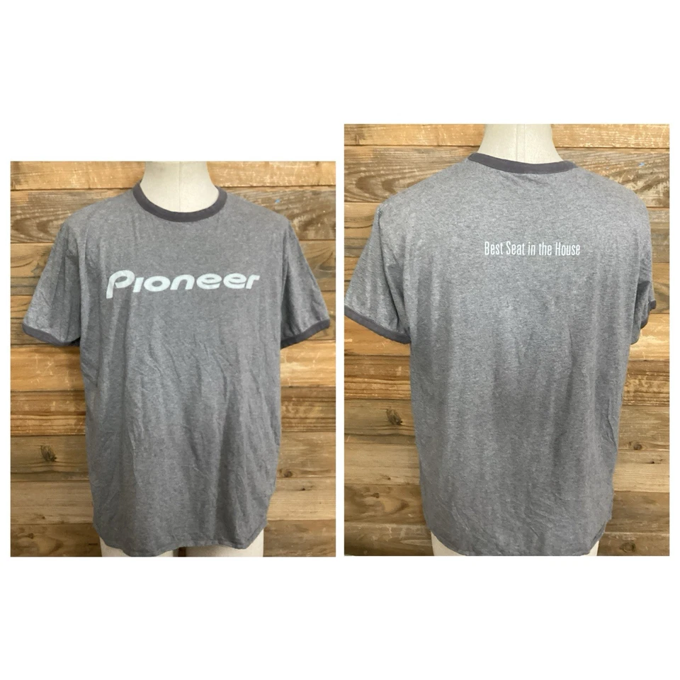 Camiseta promocional Pioneer-Stereo Audio "mejor asiento de la casa" para hombre XL Foto 1 de 4